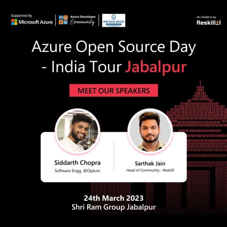 Azure Open Source Day India Tour Shri Ram Group