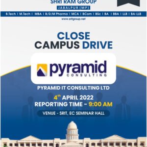 Campus Drive: Pyramid Consulting (4th April, 9:00AM)