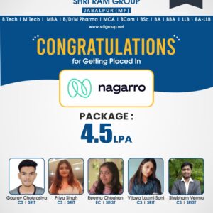 Nagarro: Congratulations all for getting placed.