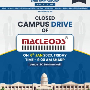 MACLEODS : Closed Campus Drive
