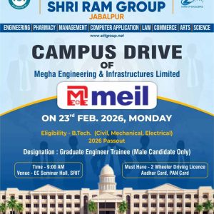 Closed Campus Drive: Megha Engineering & Infrastructures Limited (MEIL)