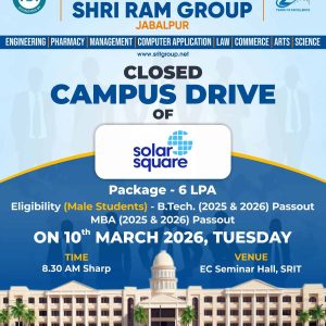 Closed Campus Placement Drive – SolarSquare