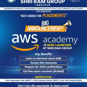 AWS Academy Launched at Shri Ram Group, Jabalpur